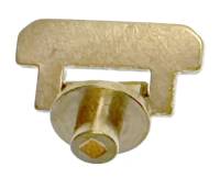 Luxor 19, AS895 Clock Key   1.6mm Square for Time