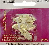 Solid Brass Catch 3/4" x 1-3/8" 2/PK