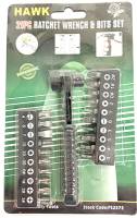 21 PC. Ratchet Wrench & Bits Set