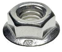 S/S M6 Flange Locking Nuts 10/pk.- Closeout