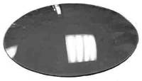Glass For Bezels and Doors - Convex for Bezels - GROBET-85 - 5-13/16" x 4-1/4" Revere Oval Convex Glass