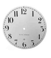 Metal Dials - #2 Regulator & School Clock Dials - TT-12 - 11-5/8" Silkscreened Steel Dial-Arabic