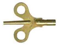 #8/#0 Brass New Haven Double End Trademark Key