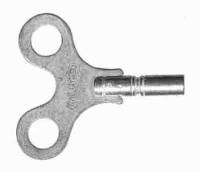 Clock Keys, Winders, Cranks & Related - Single End Trademark Keys - TT-19 - #6 Gilbert Single End Trademark Key-3.6mm