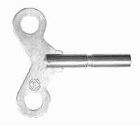 Clock Keys, Winders, Cranks & Related - Single End Trademark Keys - TT-19 - #6 Seth Thomas Single End  Trademark Key-3.6mm