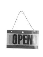 Display Items - Signs & Posters - Timesaver - Open/Closed Sign