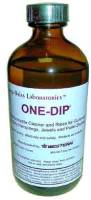 Chemicals, Adhesives, Soldering, Cleaning, Polishing - One Dip & Zenith Hairspring Cleaners - One Dip Hairspring Cleaner  8-Ounce