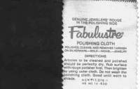 Fabulustre Rouge Polishing Cloth