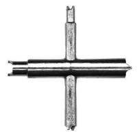 Clock Dial Nut 4-Prong Wrench For Quartz Movements