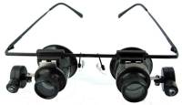 Optical - Eye Loupes - Double Illuminated Eyeglass Loupe  10X 