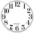 Clock Repair & Replacement Parts - Dials & Related - Paper Dials