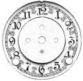 Clock Repair & Replacement Parts - Dials & Related - Porcelain Dials