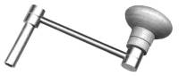 Clock Keys, Winders, Cranks & Related - Cranks-Wood Handled - #00 Grandfather Crank  2.00mm