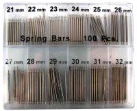 Parts - Watch - Spring Bars - Spring Bar Assortment  100-Piece  Medium Sizes